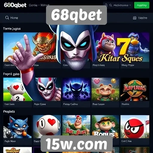 Análise das opções de jogos disponíveis no 68qbet