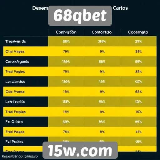Desempenho do 68qbet em comparação com concorrentes